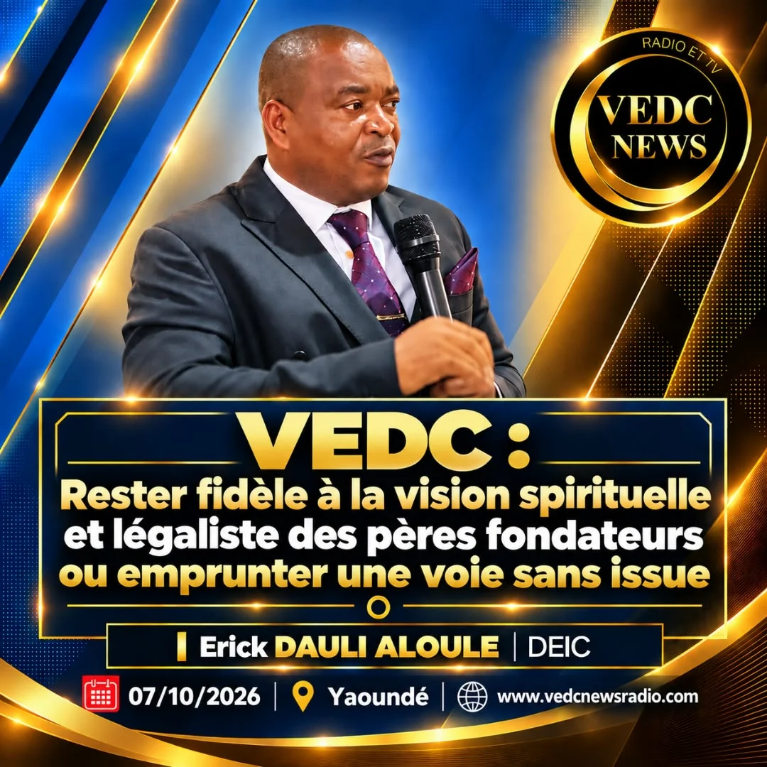 VEDC: Rester fidèle à la vision spirituelle et légaliste des pères fondateurs ou emprunter une voie sans issue