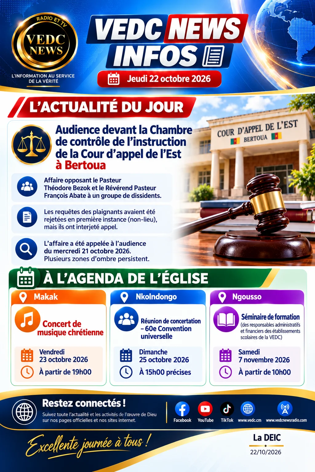 VEDC News Infos 📑