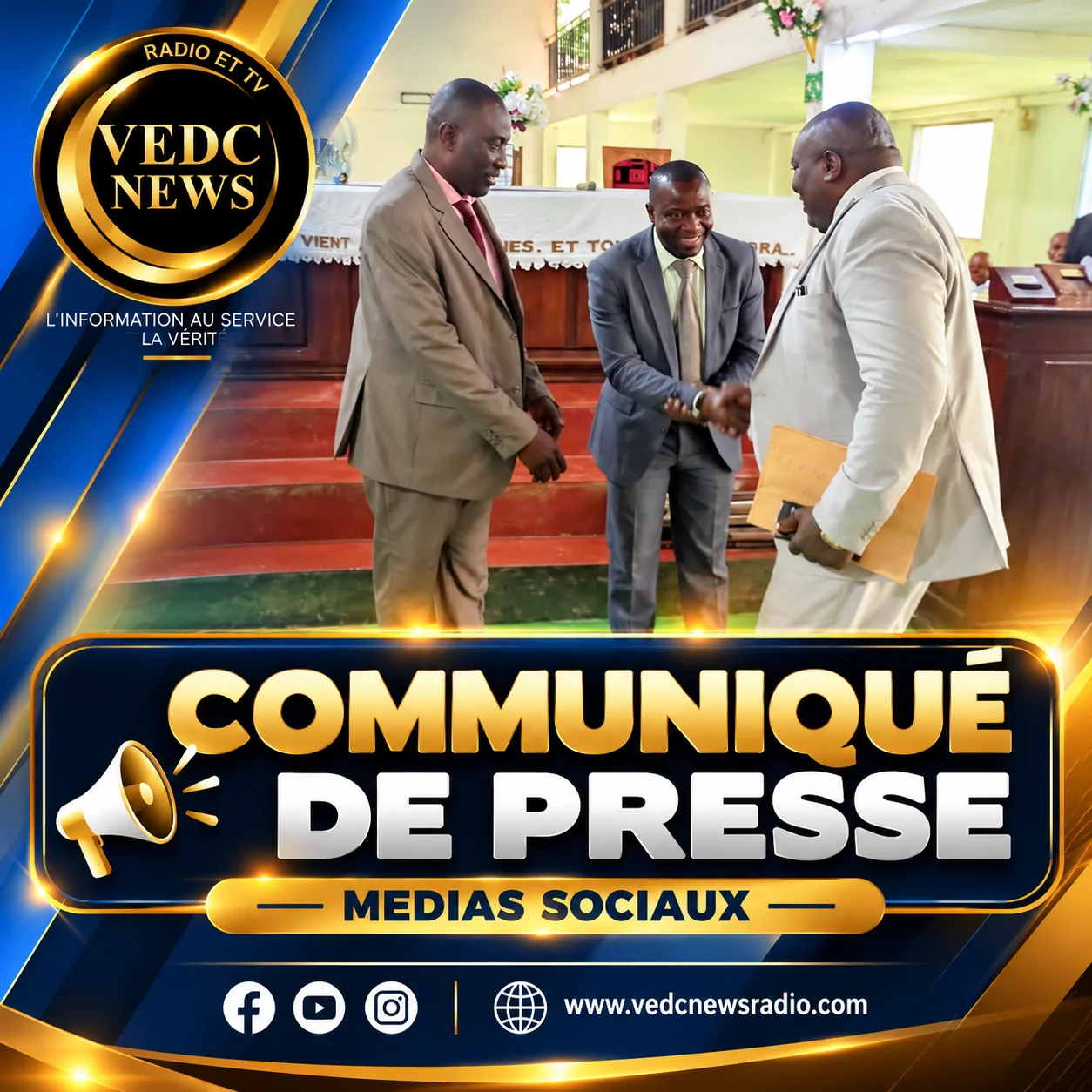 COMMUNIQUÉ DE PRESSE MEDIAS SOCIAUX