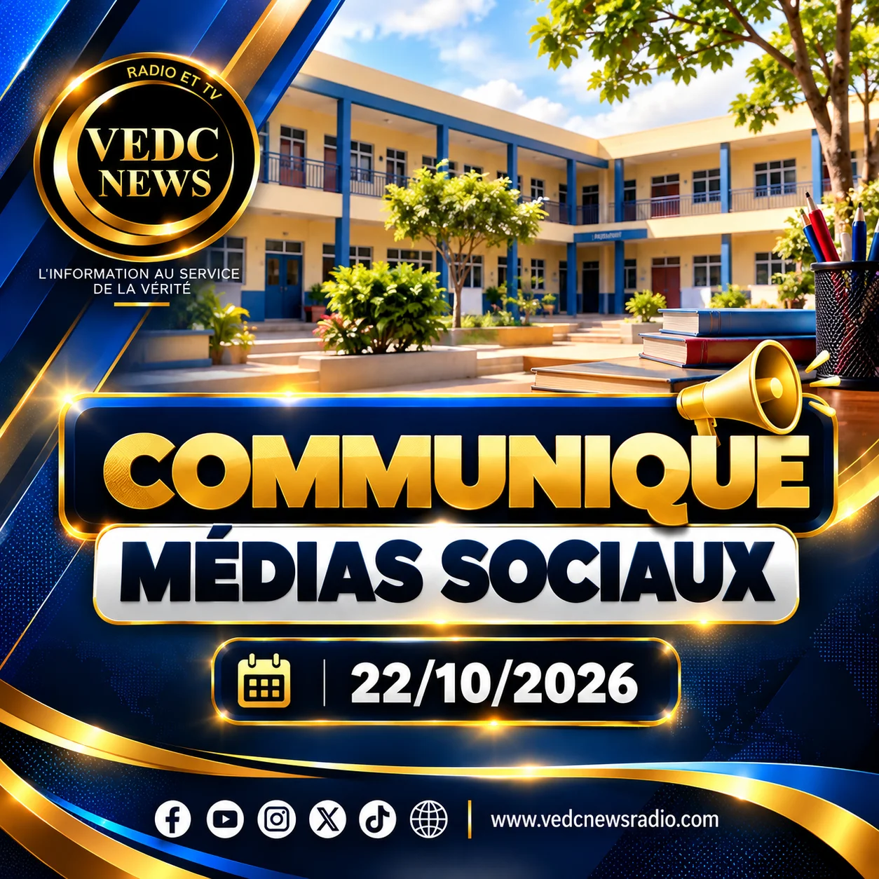 COMMUNIQUÉ MÉDIAS SOCIAUX