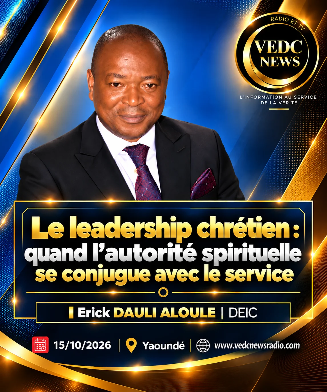 Le leadership chrétien : quand l'autorité spirituelle se conjugue avec le service